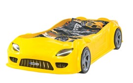 F10 Non-Breakable Car Bed Yellow